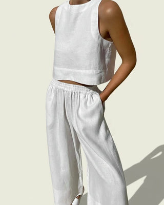 Women's Cropped Two-Piece Set