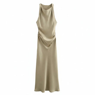 Women's Sleeveless Bodycon Midi Dress