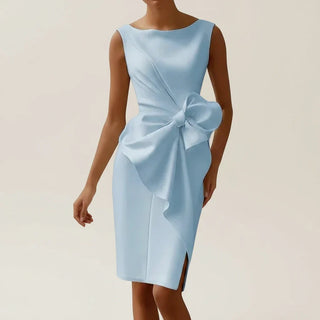 Women's Sleeveless Cocktail Midi Dress