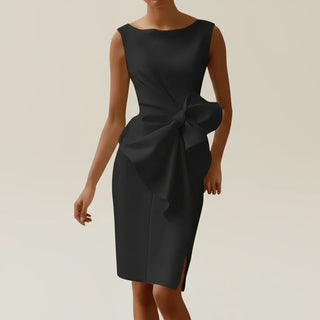 Women's Sleeveless Cocktail Midi Dress