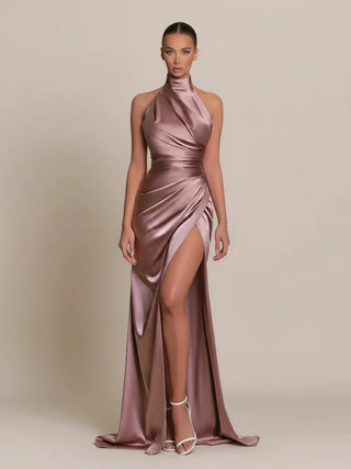 Women's Slit Bodycon Maxi Dress