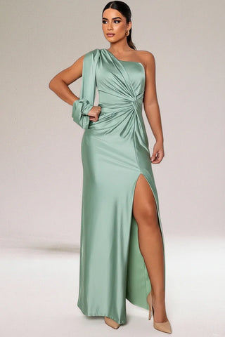 Women's Slit Evening Maxi Dress