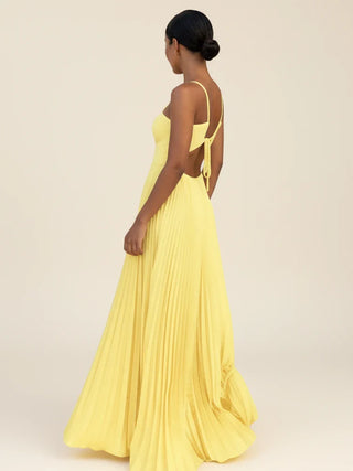 Women's Strappy A-Line Maxi Dress