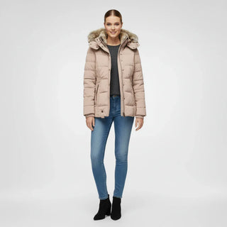 Women's Hooded Quilted Puffer Jacket
