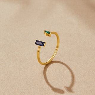 Gold Amore Crystal Ring