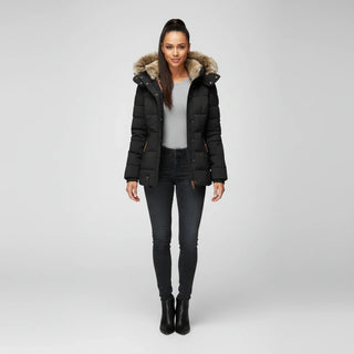 Women's Hooded Quilted Puffer Jacket