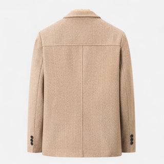 Men's Button-Down Herringbone Jacket