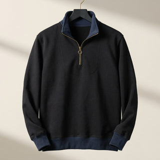 Men's Quarter Zip Pullover Sweater
