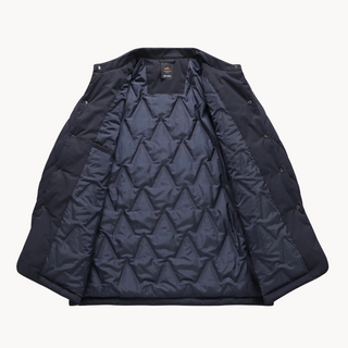 Men's Quilted Collared Jacket
