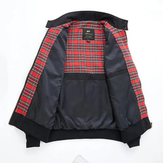 Men's Stand Collar Bomber Jacket