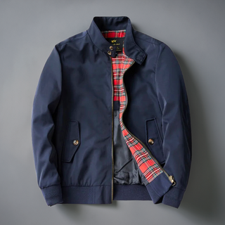 Men's Stand Collar Bomber Jacket