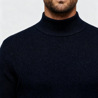 Men's Turtleneck Fitted Sweater