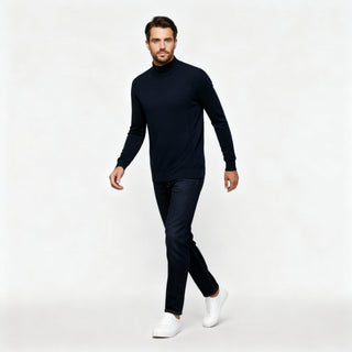 Men's Turtleneck Fitted Sweater