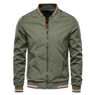 Men's Zip Up Bomber Jacket