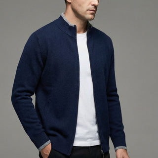 Men's Zip Up Cardigan