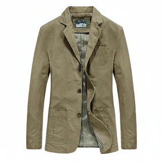 Men's Notch Lapel Blazer Jacket