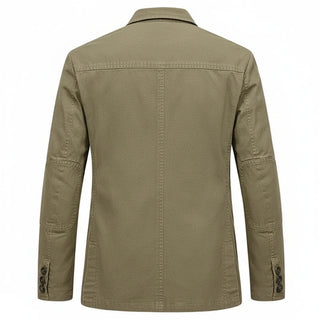 Men's Notch Lapel Blazer Jacket