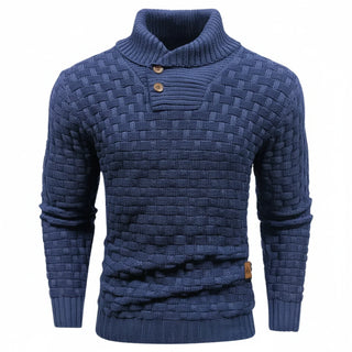 Men's Shawl Collar Winter Sweater