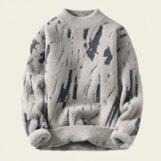 Men's Warm Patterned Sweater