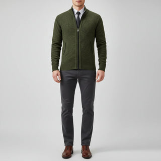 Men's Zip-Up Sweater