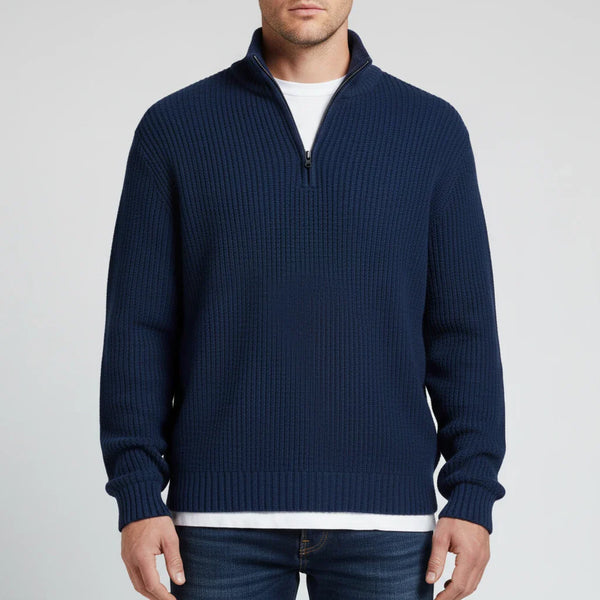 Men's Quarter-Zip Sweater