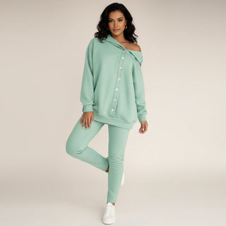 Women's Hooded Sweatshirt Set