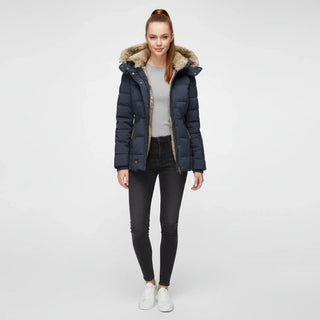 Women's Hooded Quilted Puffer Jacket
