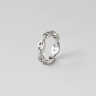 Raya Silver Chain Band Ring