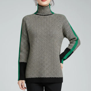 Women's Chevron Pattern Sweater