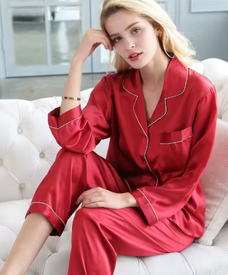 Women's Button-Down Pajama Set