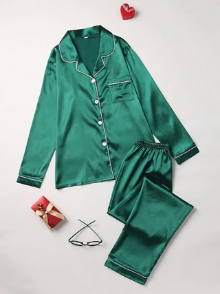 Women's Button-Down Pajama Set