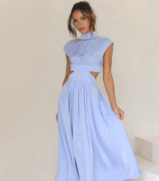 Women's Cutout A-Line Maxi Dress