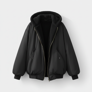 Women's Hooded Bomber Jacket