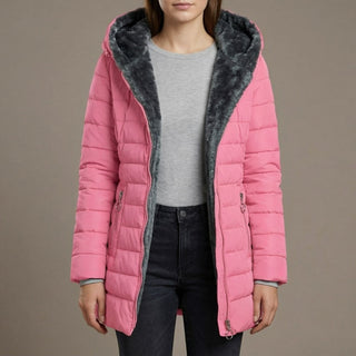 Women's Hooded Quilted Puffer Jacket