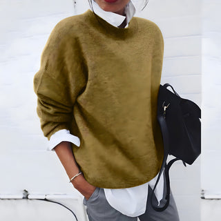 Women's Oversized Crew Neck Sweater
