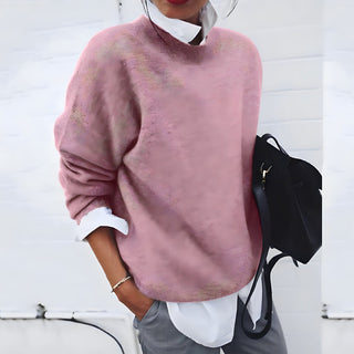 Women's Oversized Crew Neck Sweater