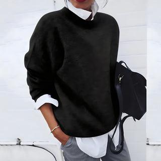 Women's Oversized Crew Neck Sweater