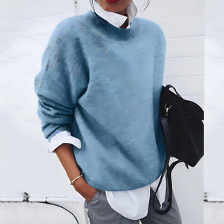 Women's Oversized Crew Neck Sweater