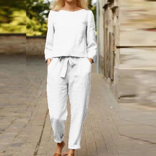 Women's Relaxed-Fit Pant Set