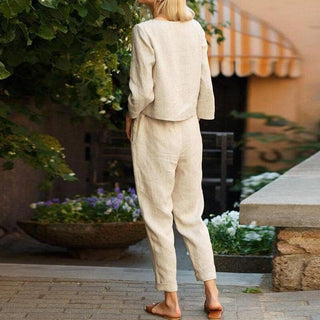 Women's Relaxed-Fit Pant Set