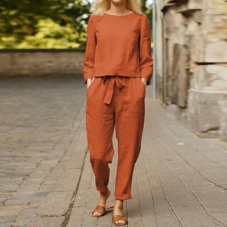 Women's Relaxed-Fit Pant Set