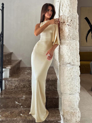 Women's Sleeveless Bodycon Maxi Dress