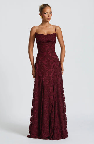 Women's Spaghetti Strap Evening Maxi Dress