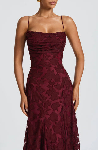Women's Spaghetti Strap Evening Maxi Dress
