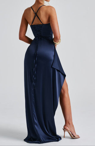 Women's Spaghetti Strap Slip Maxi Dress