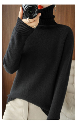 Women's Turtleneck Fitted Sweater