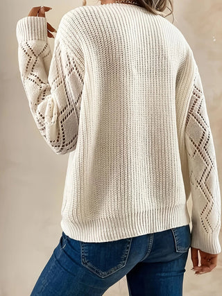 Women's V-Neck Knit Sweater