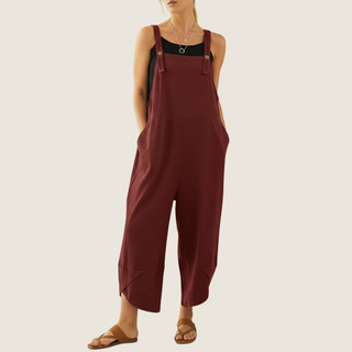 Women's Wide Leg Overalls Jumpsuit