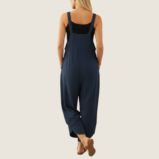 Women's Wide Leg Overalls Jumpsuit