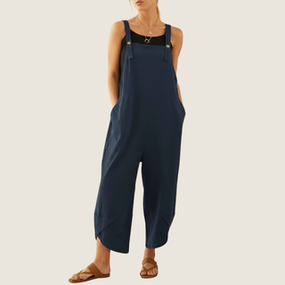 Women's Wide Leg Overalls Jumpsuit